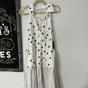 Fun and Flouncy Polka dot dress!